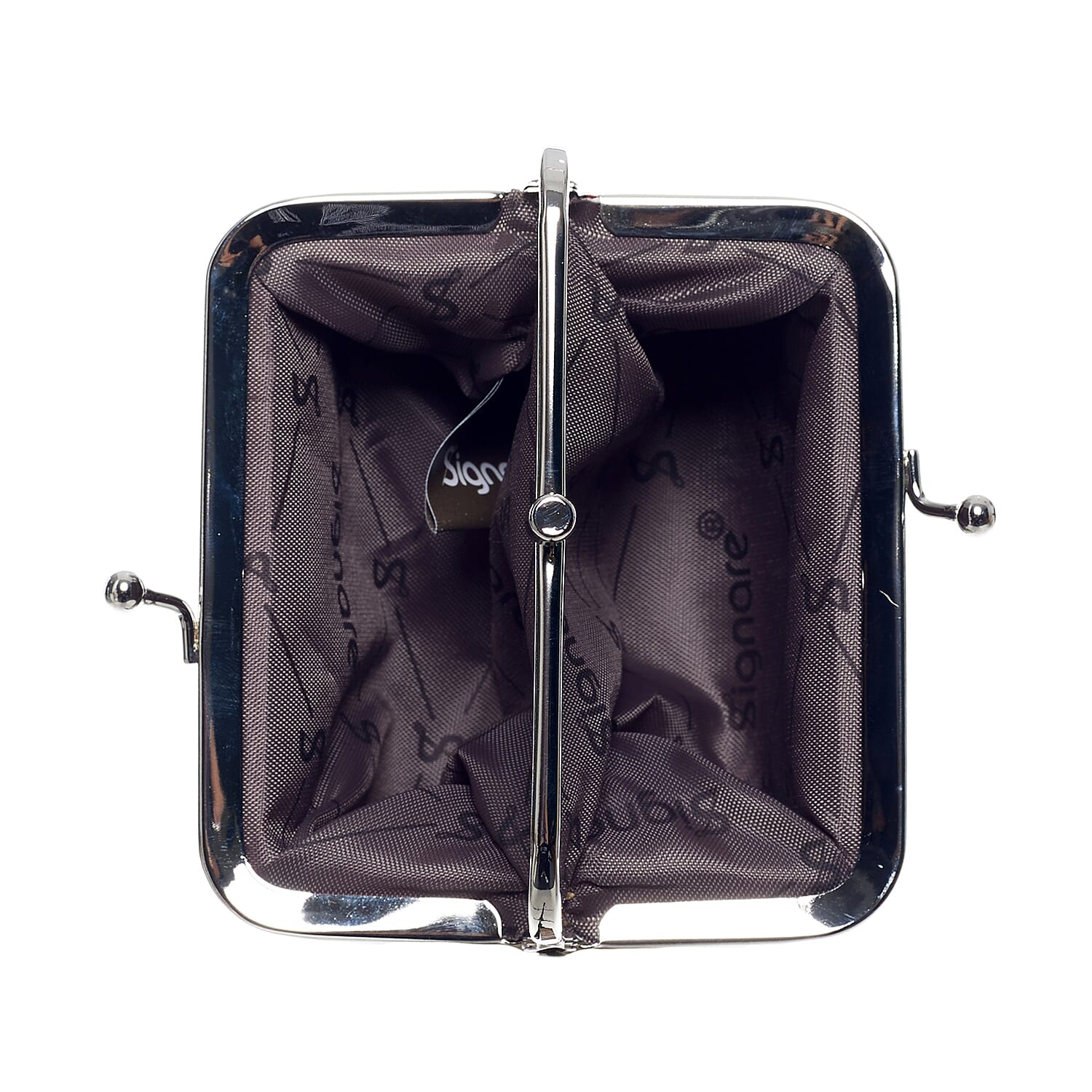 Signare Glass Pouch with Frame Purse - Scottie