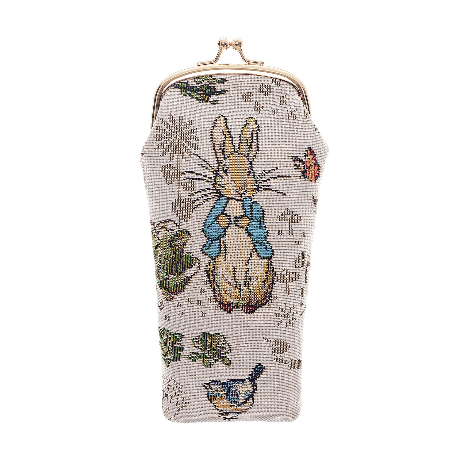 Signare Glass Pouch with Frame Purse - Peter Rabbit
