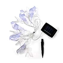 Set of 5 - Rechargable Solar String Light with Five Birds