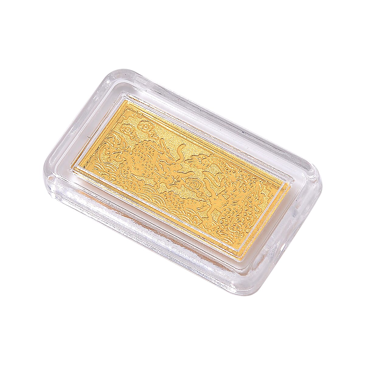 Vicenza Showcase Buy- 24K Gold (99.9% Gold Purity) Bar 20X10 mm