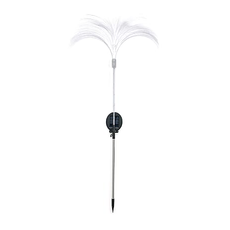 Set of 4 Jellyfish Solar Lights (Size 81x40cm) - White