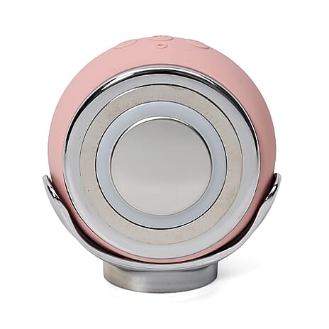 Lowest Ever Price - BEAUTECH- 6-in-1 Facial Beauty Device - Sonic Vibration & EMS Skincare Massager - Lotus Pink