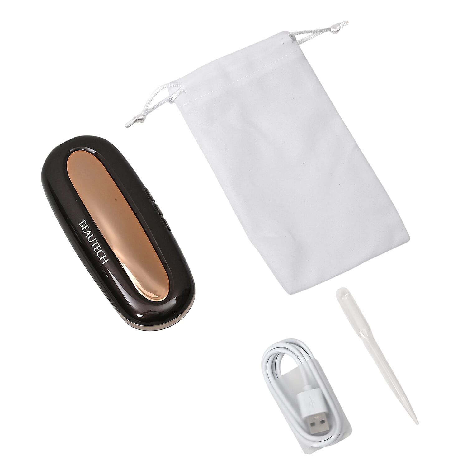 BEAUTECH- Multifunctional Scalp Hair Loss Treatment Comb - Laser, LED, Microcurrent & Vibration Therapy - Dark Brown