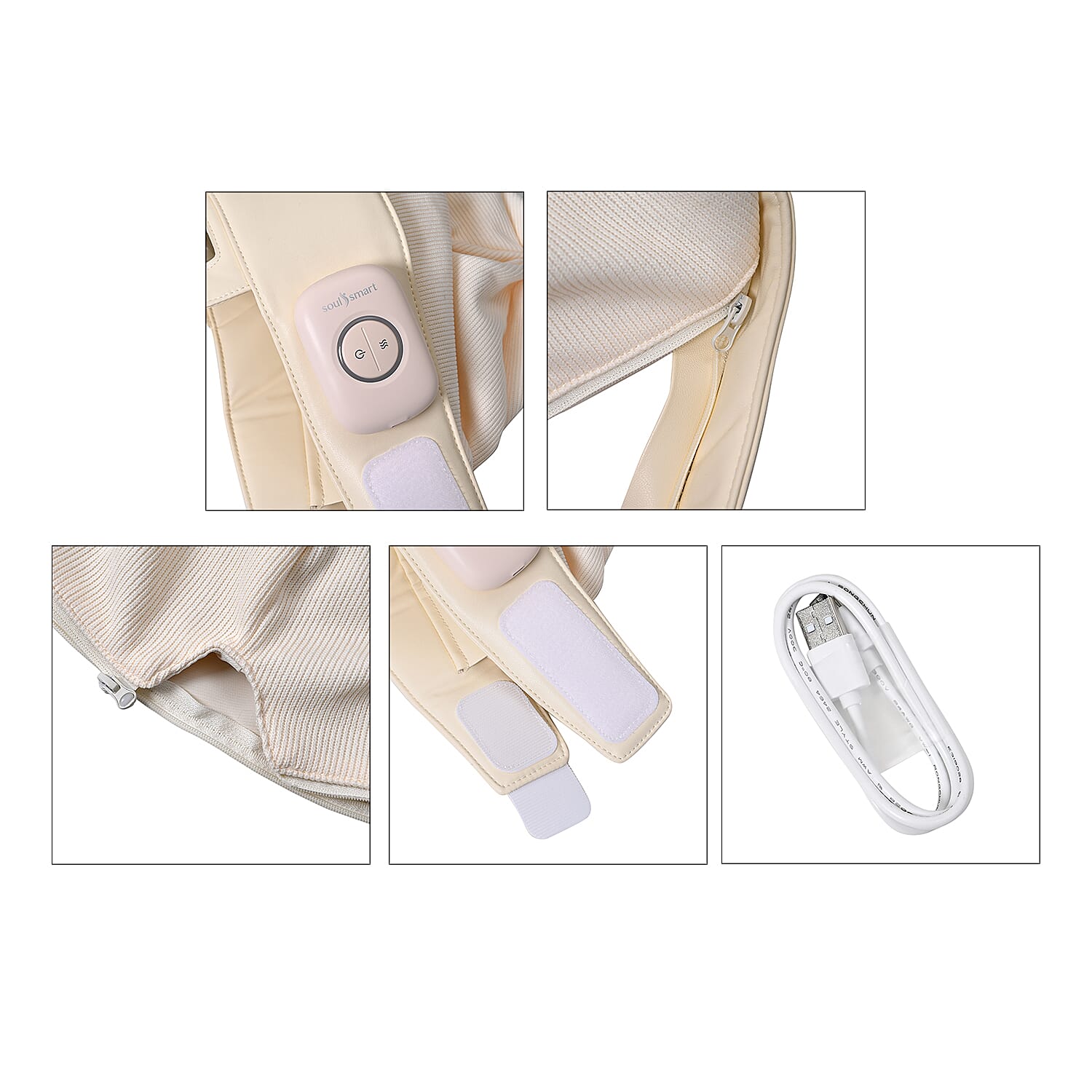 Soul Smart- Cordless Head Massager with Long-Lasting 1500mAh Battery