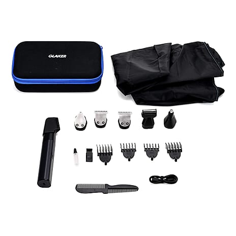 Glaker Multifunctional Beard Trimmer 6-in-1 Tool