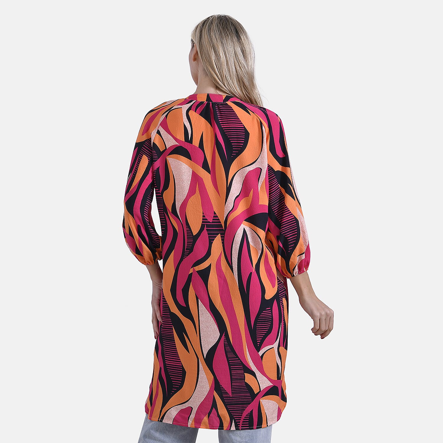 La Marey Printed Midi Dress