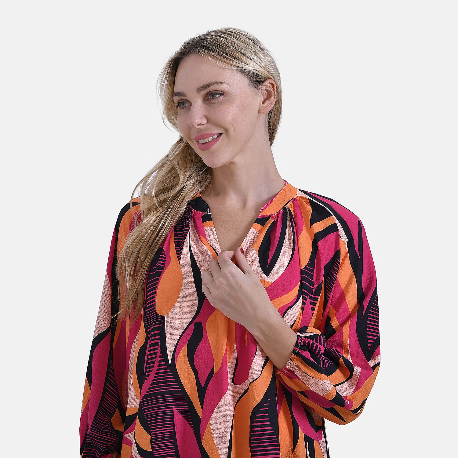 La Marey Printed Midi Dress