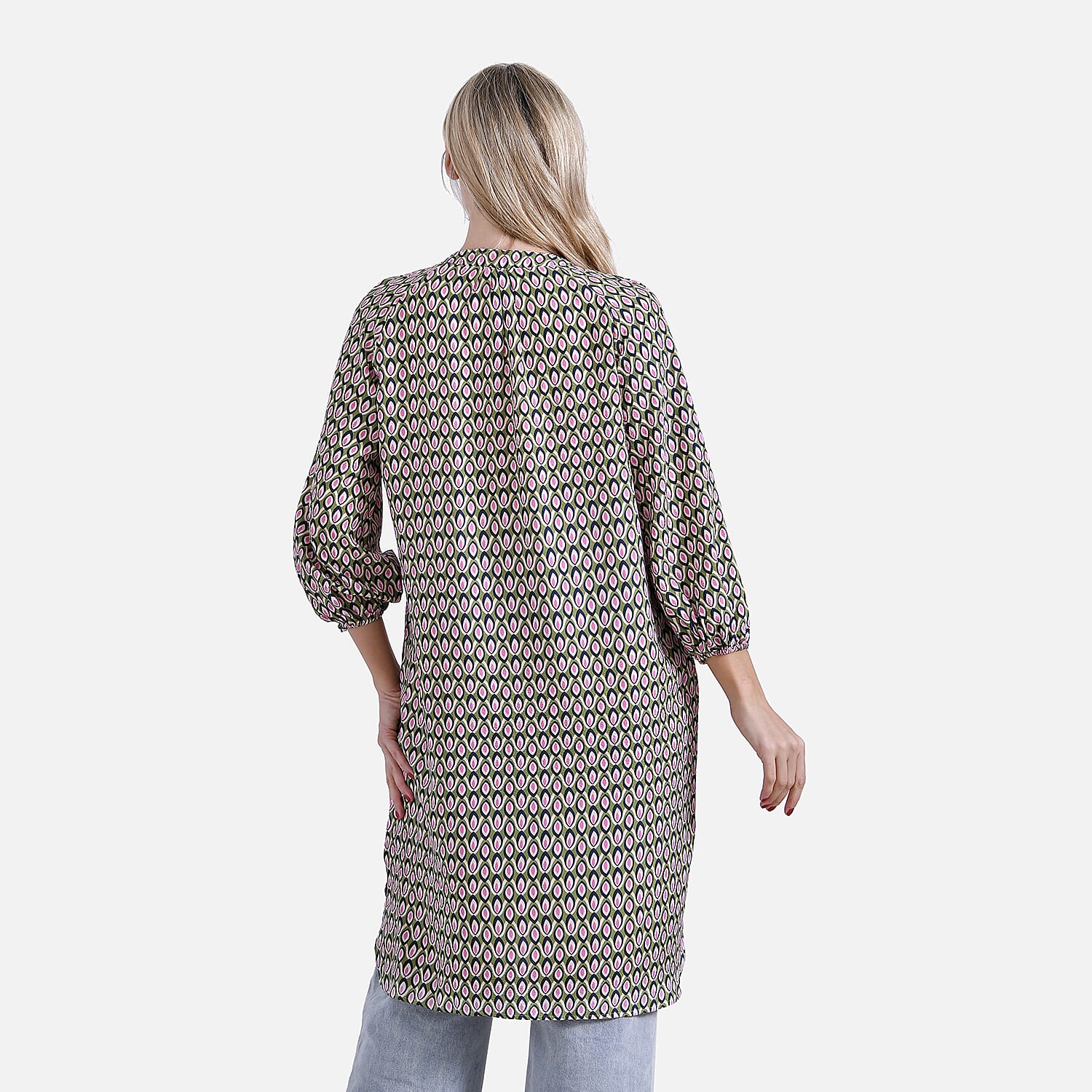 La Marey Printed Midi Dress