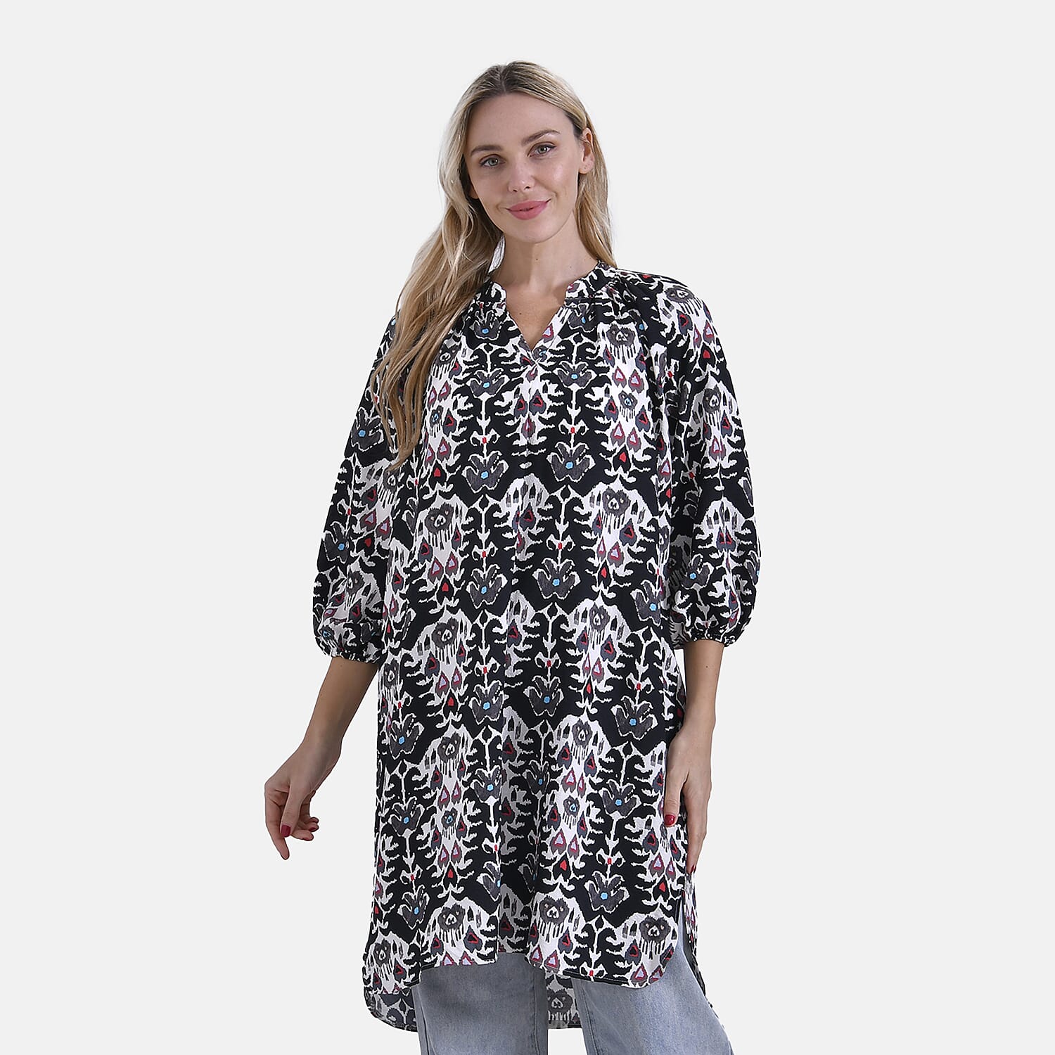 La Marey Printed Midi Dress