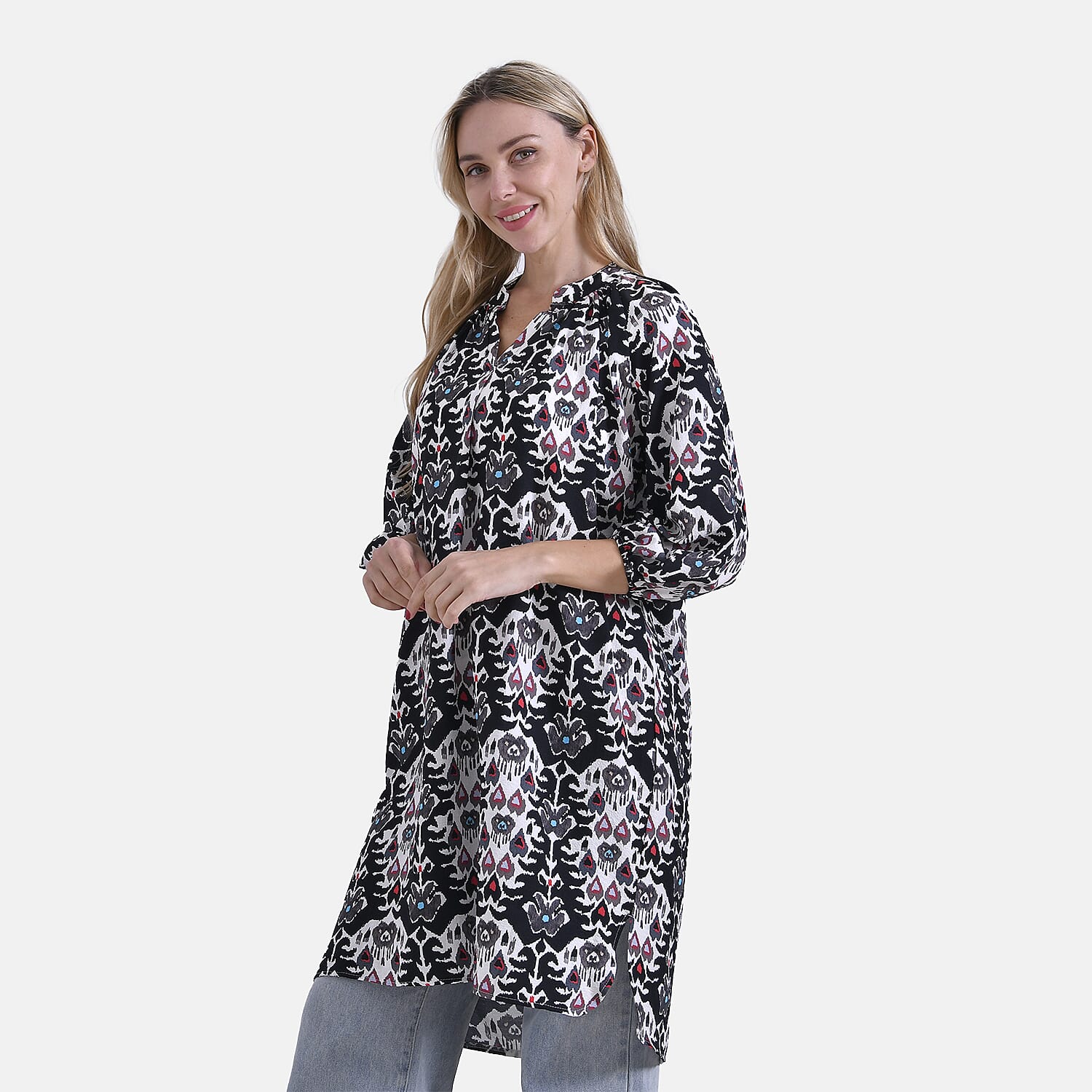 La Marey Printed Midi Dress