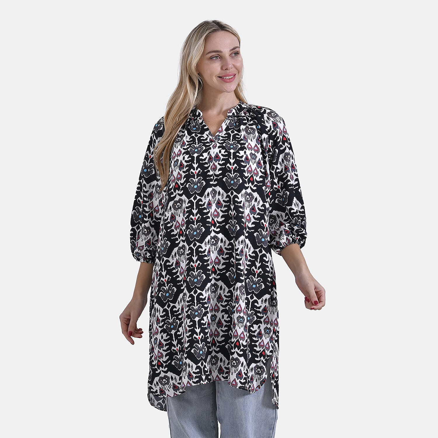 La Marey Printed Midi Dress