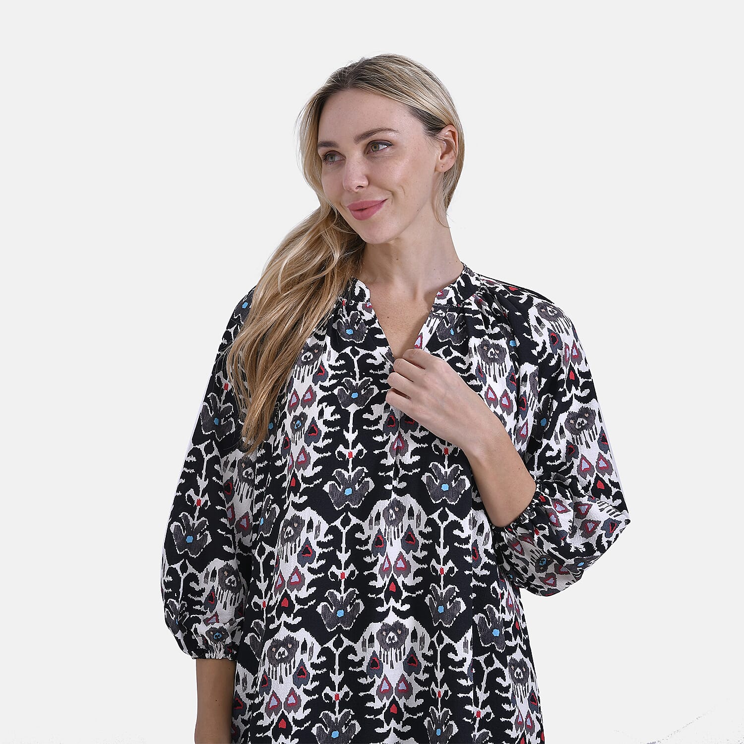 La Marey Printed Midi Dress