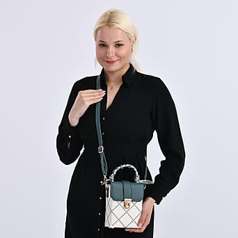 https://tjcuk.sirv.com/Products/80/2/8023634/PU-Diamond-Crossbody-Bag-Size-14x8x18-cm-Teal-White-Teal_8023634_1.jpg?w=342&h=342