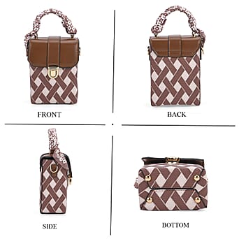 https://tjcuk.sirv.com/Products/80/2/8023636/PU-Rhombus-Crossbody-Bag-Size-14x8x18-cm-Brown-Brown_8023636_3.jpg?w=342&h=342