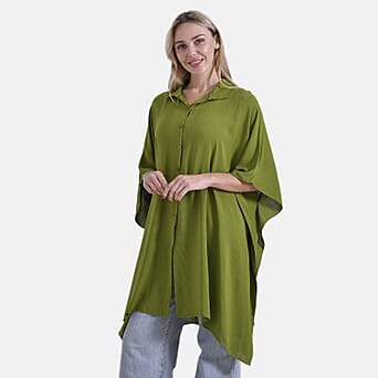 https://tjcuk.sirv.com/Products/80/2/8023692/Maisi-Versatile-Rayon-Oversized-3-4-Sleeves-Longline-Shirt-One-Size-Gr_8023692_2.jpg?w=342&h=342