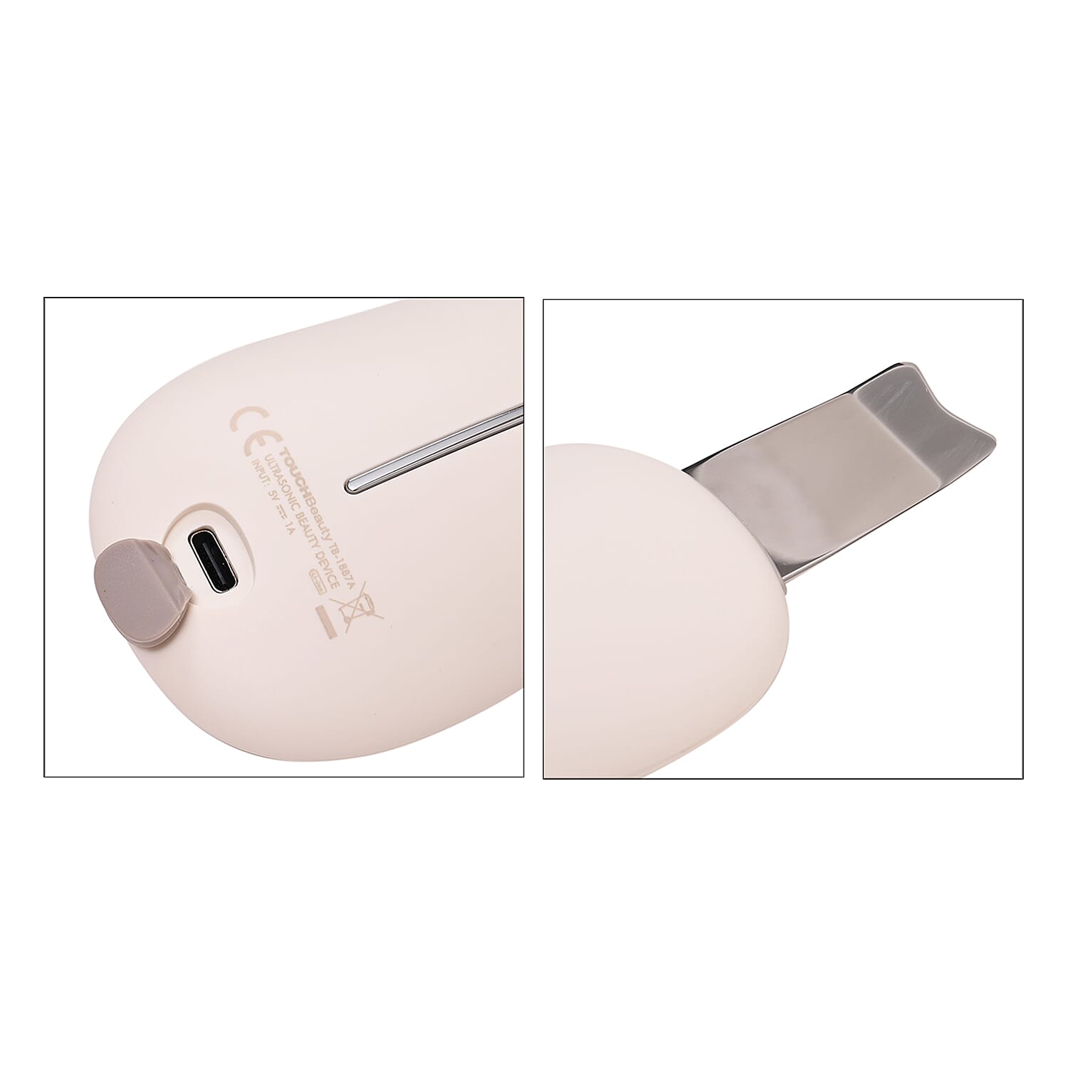 Touch Beauty Ultrasonic Exfoliating Scrub Beauty Device with Ion Therapy & 3 Modes Touch Beauty Ultrasonic Exfoliating Scrub Beauty Device with Ion Therapy & 3 Modes