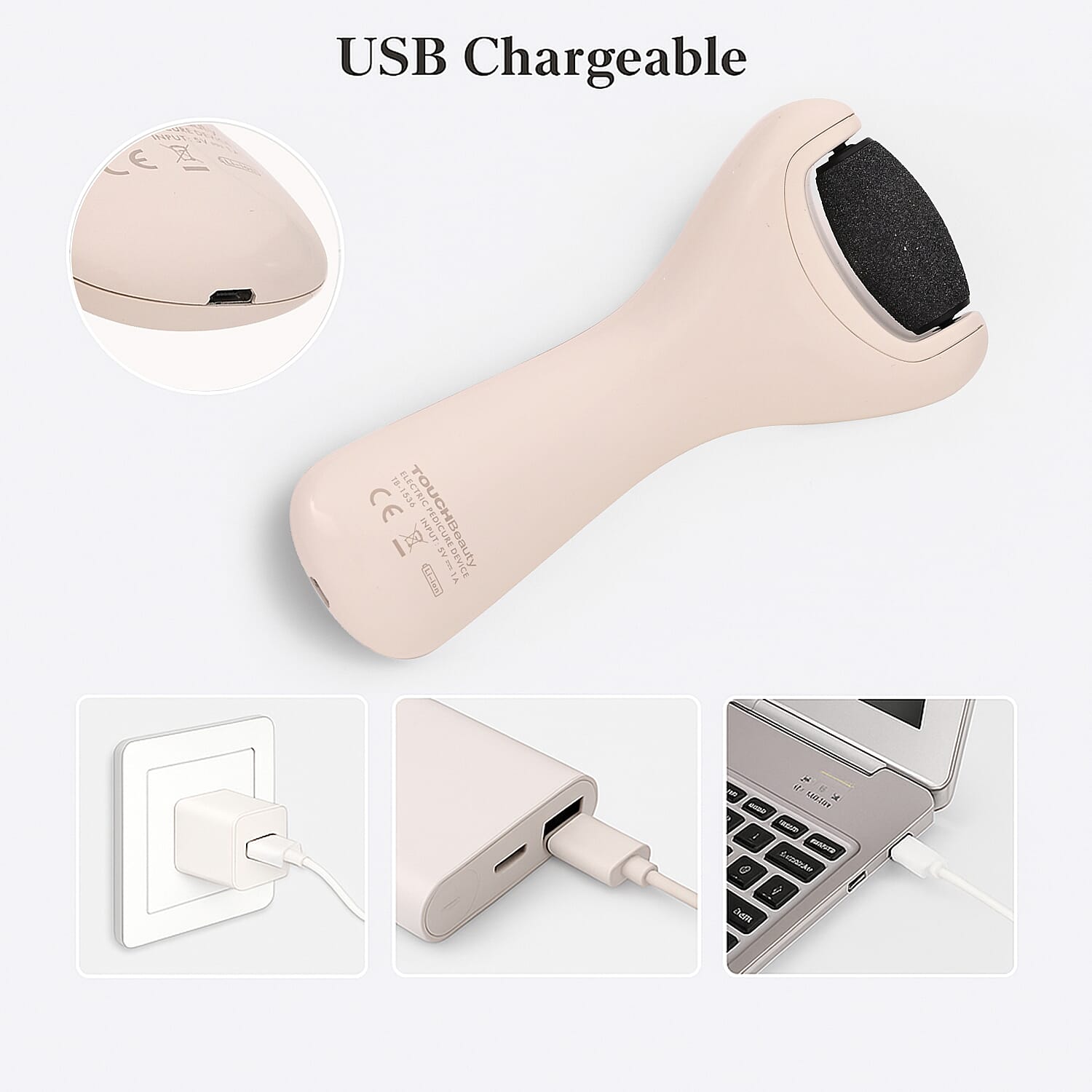 Touch Beauty TB-1536 Electric Pedicure Rechargeable Device