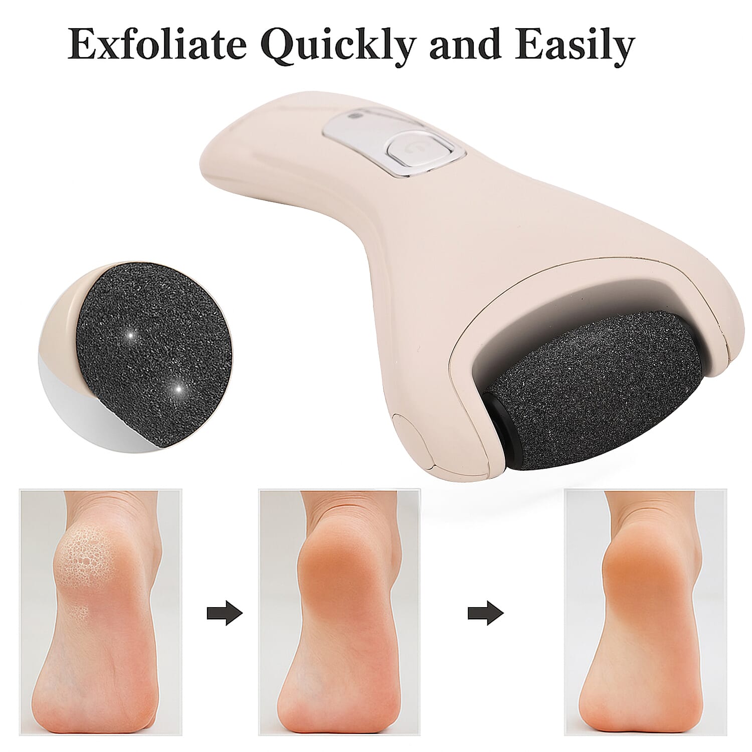 Touch Beauty TB-1536 Electric Pedicure Rechargeable Device