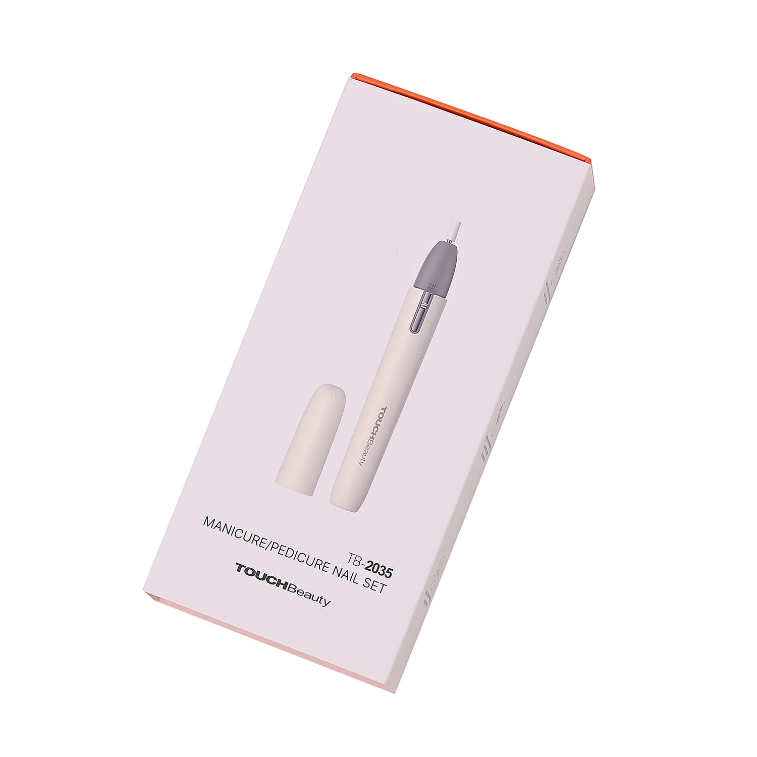 Touch Beauty Manicure-Pedicure Nail Set With Flat Cone Head, White Filing Head & Emery Grinding Head