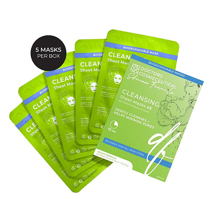 Doctors Formula Cleansing Treatment Mask  Pack of 5