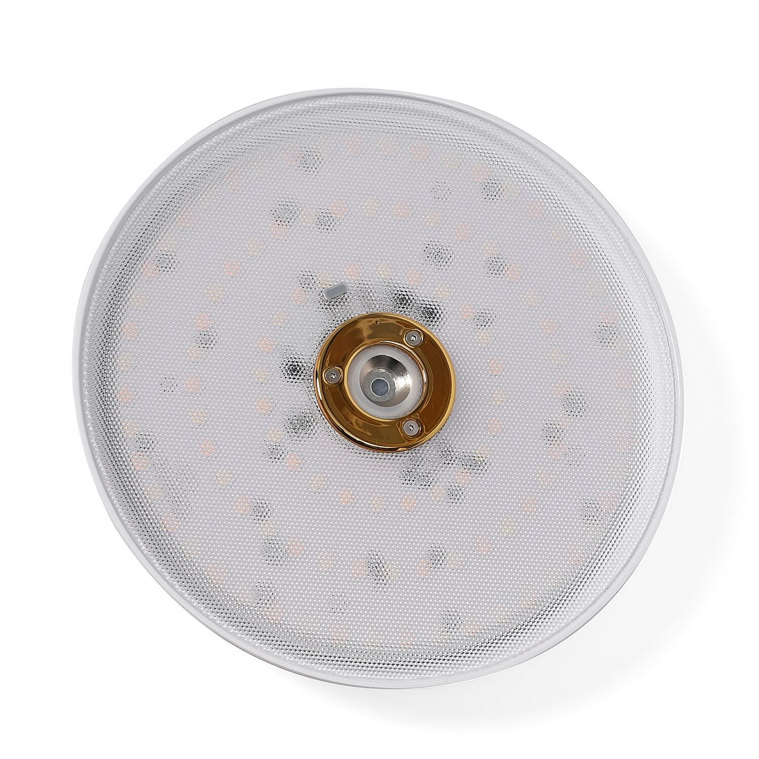 Turkish Magnetic Cordless Table Lamp with 3 Color Modes, Touch Control and 360 degree Rotation (31 Cm) - White & Gold