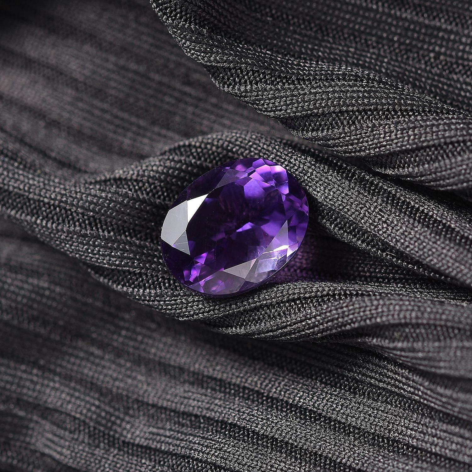 AAA Moroccan Amethyst Oval Shape Gemstone 2.45 Ct