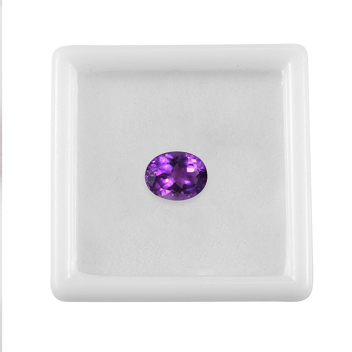 AAA Moroccan Amethyst Oval Shape Gemstone 2.45 Ct