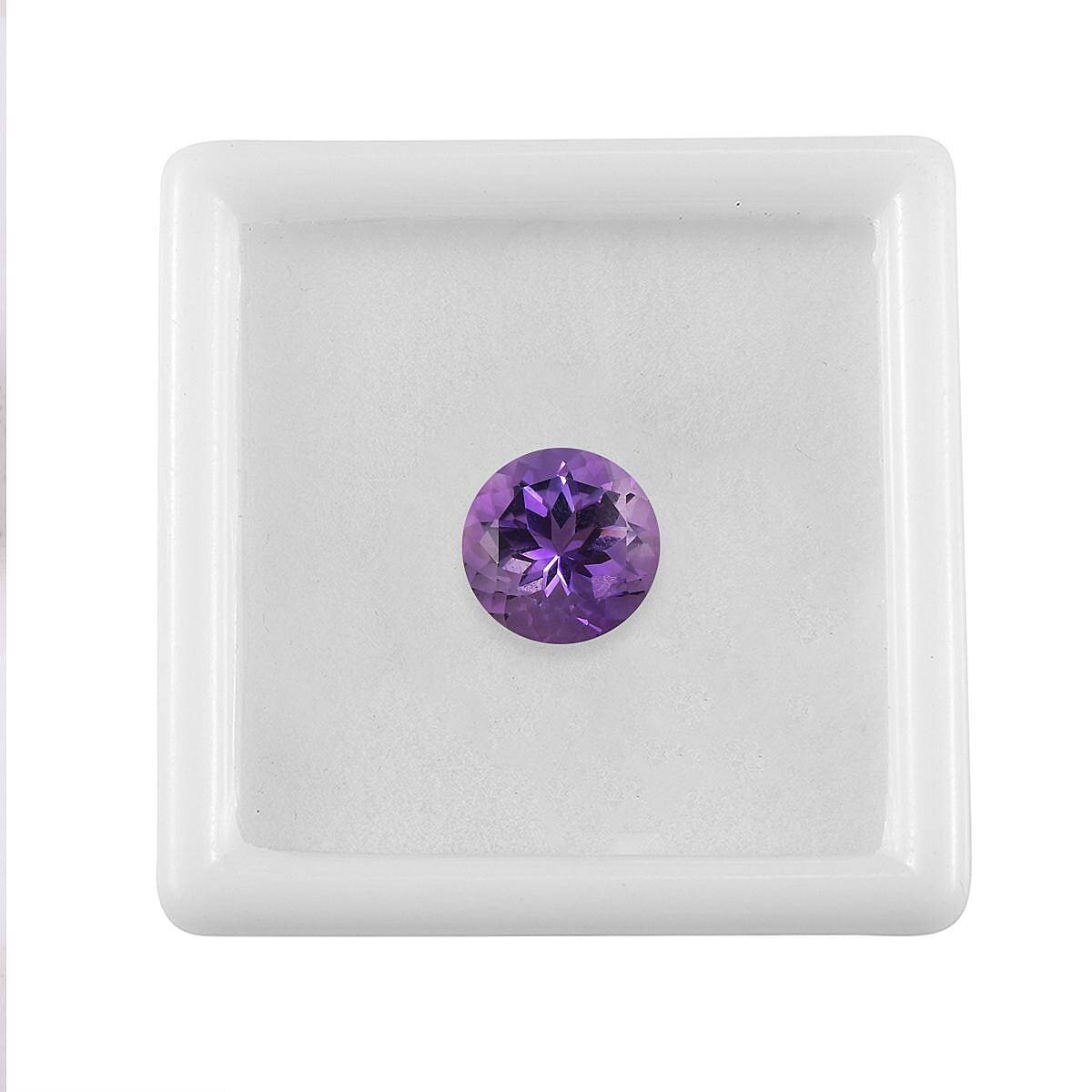 Moroccan Amethyst Round Gemstone 3.45 Ct