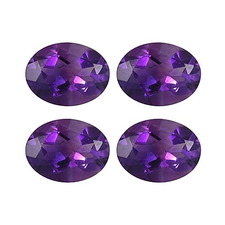 Moroccan Amethyst Oval Shape Gemstones 6.47 Ct