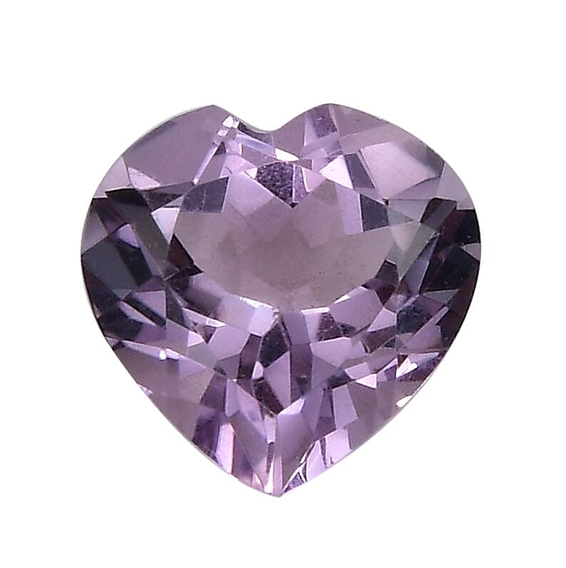 Pink Amethyst Heart Shape Gemstone 2.50 Ct