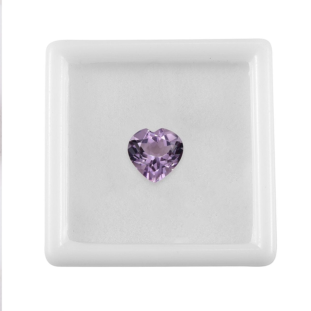 Pink Amethyst Heart Shape Gemstone 2.50 Ct