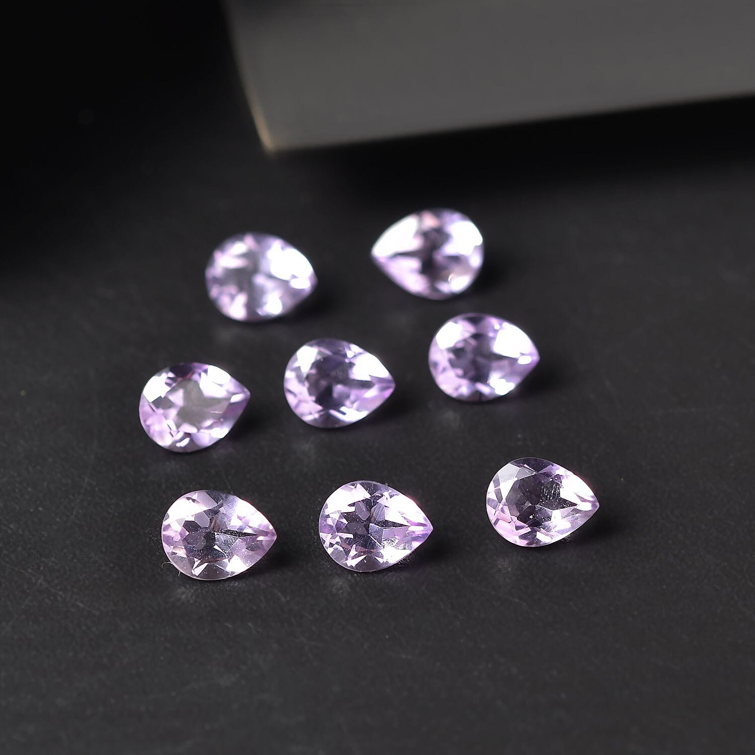 Pink Amethyst Pear Shape Gemstones 1.91 Ct
