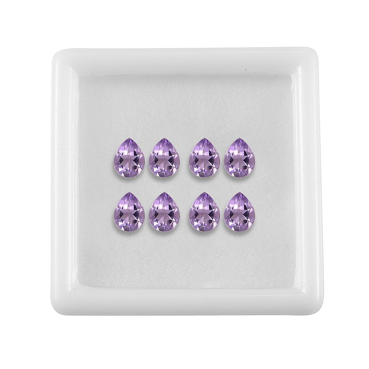 Pink Amethyst Pear Shape Gemstones 1.91 Ct
