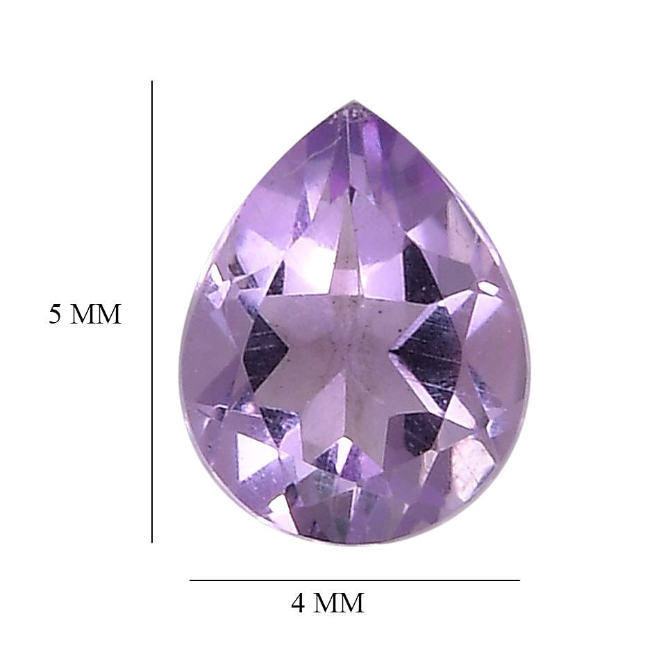 Pink Amethyst Pear Shape Gemstones 1.91 Ct