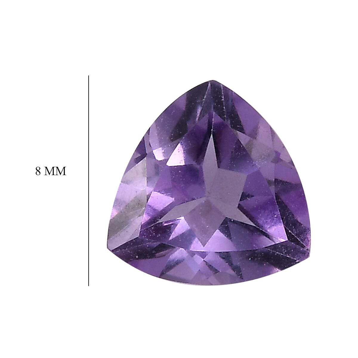 Pink Amethyst Trillion Gemstones 2.90 Ct
