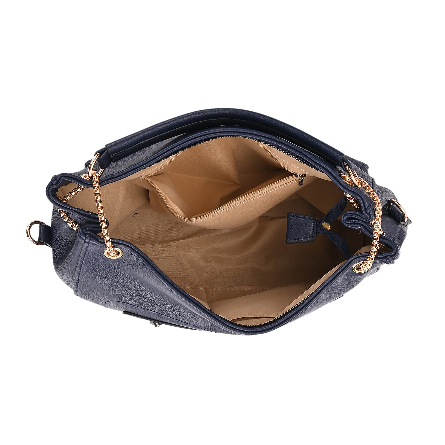 Satchel Handbag with Detachable Shoulder Strap