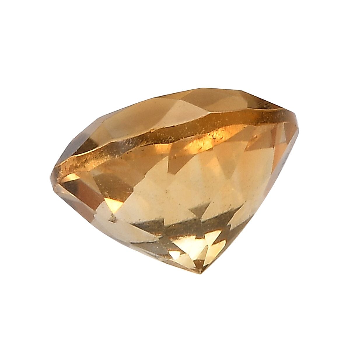Citrine Round Shape Gemstone 3.20 Ct