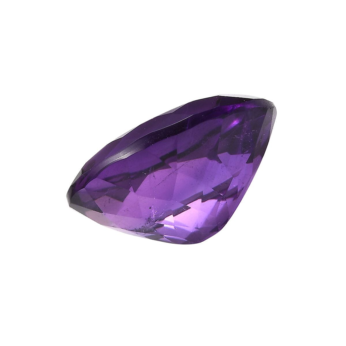 African Amethyst Oval Shape Gemstone 15.87 Ct