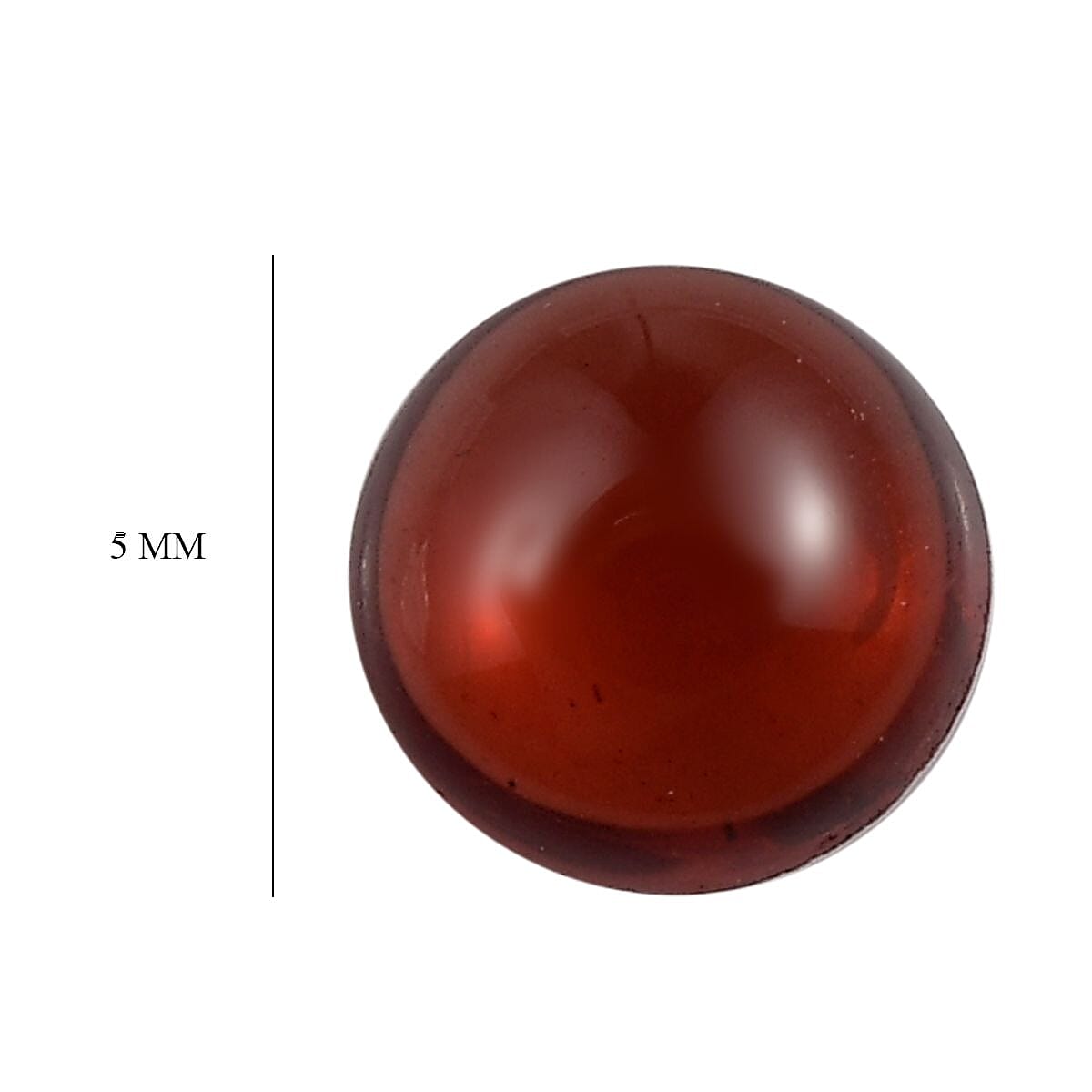 Red Garnet Round Shape Gemstones 2.02 Ct