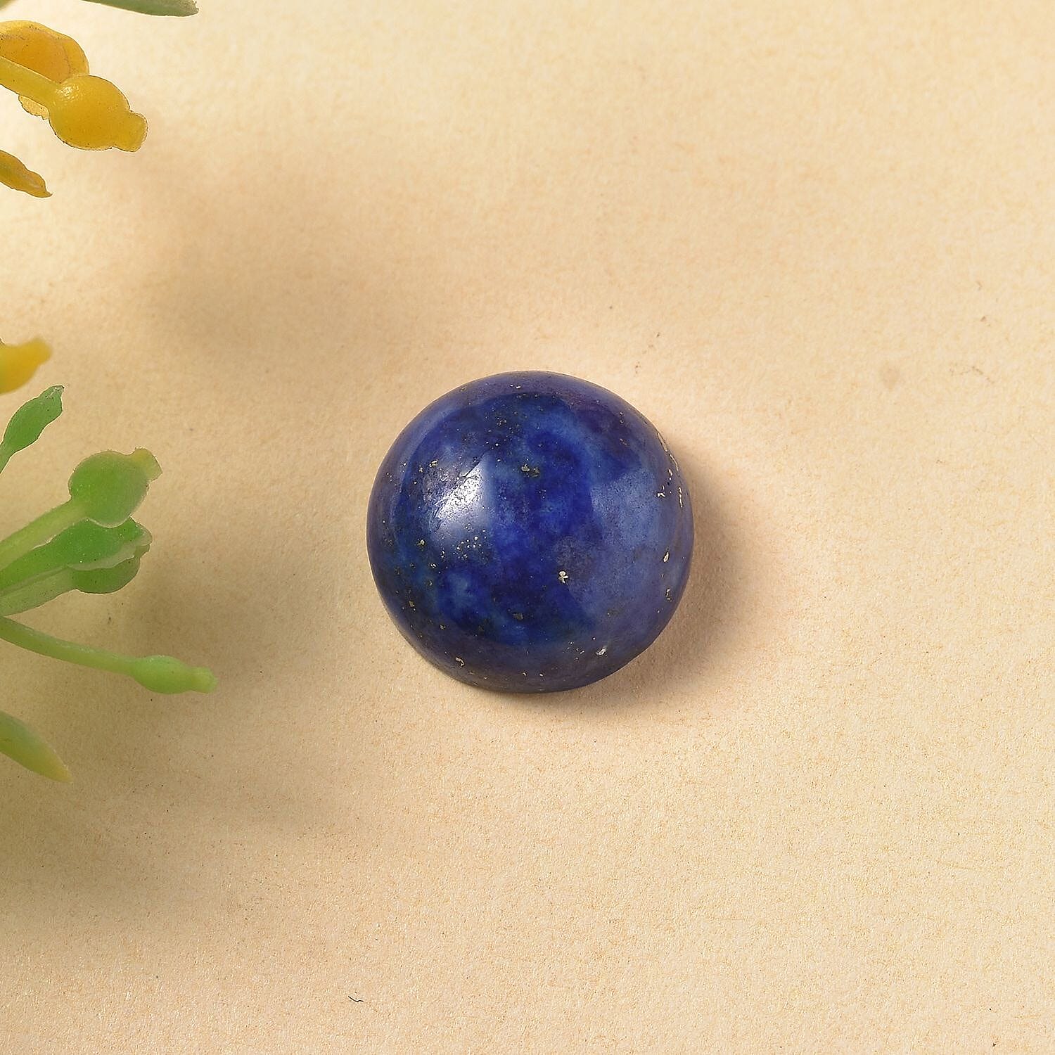 Lapis Lazuli Round Shape Gemstone 7.97 Ct