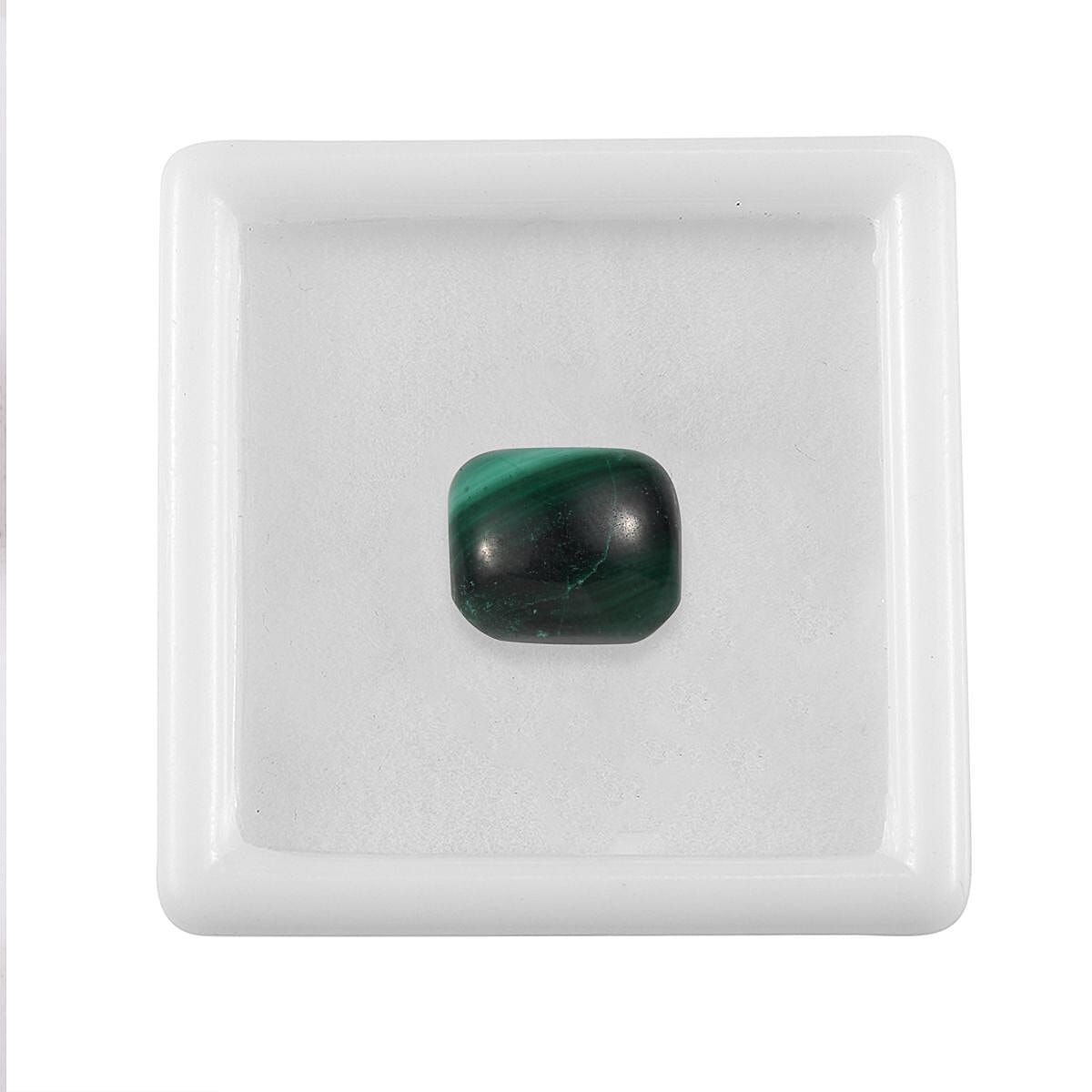 Malachite Octagon Shape Gemstone 7.84 Ct