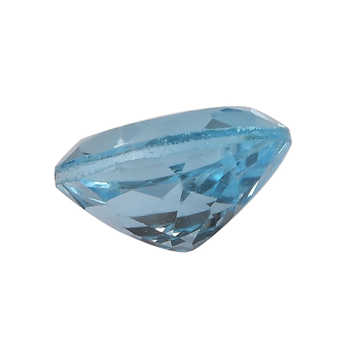 Skyblue Topaz Oval Shape Gemstone 2.82 Ct