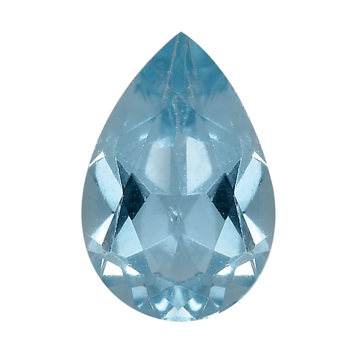 Skyblue Topaz Pear Shape Gemstone 1.28 Ct