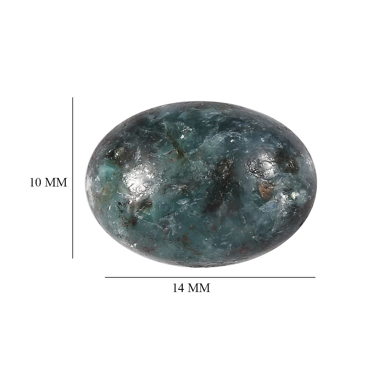 Mermaid Kyanite Oval Shape Gemstone 5.72 Ct