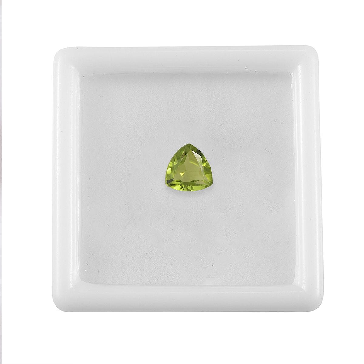 Peridot Trillion Gemstone 1.00 Ct