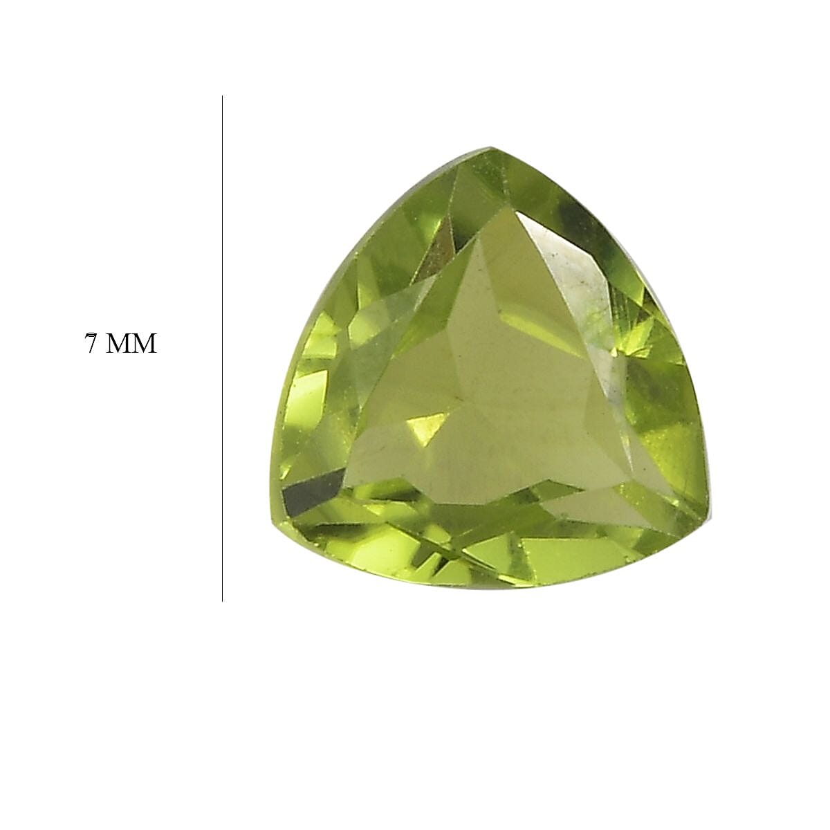 Peridot Trillion Gemstone 1.00 Ct