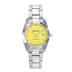 Mathey Tissot Limited Edition Sunray Quartz Movt. Blue Dial 5ATM WR Ladies Watch with Silver Colour Stainless Steel Strap