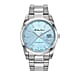 Mathey Tissot Limited Edition Sunray Quartz Movt. 5ATM WR Blue Dial Mens Watch with Silver Colour Stainless Steel Strap