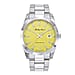 Mathey Tissot Limited Edition Sunray Quartz Movt. 5ATM WR Blue Dial Mens Watch with Silver Colour Stainless Steel Strap