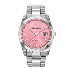 Mathey Tissot Limited Edition Sunray Quartz Movt. 5ATM WR Blue Dial Mens Watch with Silver Colour Stainless Steel Strap